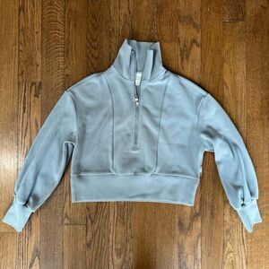 Varley pullover light blue sweater size XS